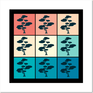 Japanese Pop Art Japan Bonsai Tree Retro style 422 Posters and Art